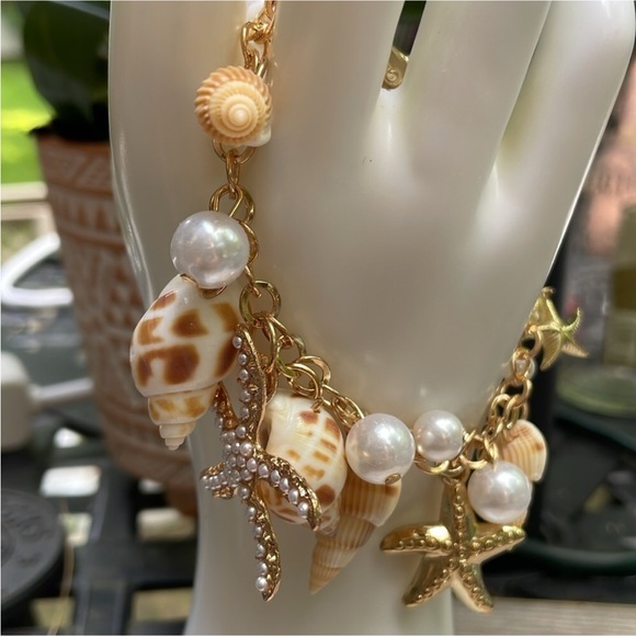 Bohemian Starfish Shell Bracelet Summer Beach Vacation Decor Jewelry - Picture 8 of 10